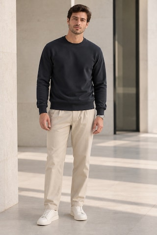 Polo State Erkek 2 Li Set Bisiklet Yaka Basic Sweatshirt Antrasit & Lacivert