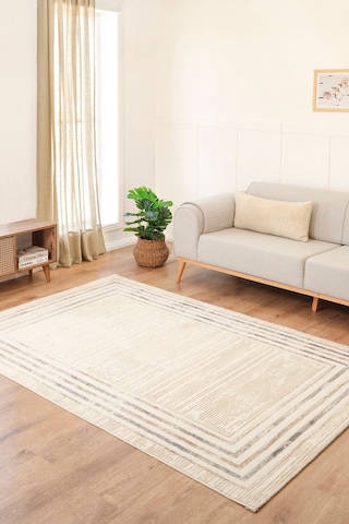 Kaşmir Halı 7/24 Sahara Alba 80x150 CM Salon Mutfak Halısı Yolluk Kilim
