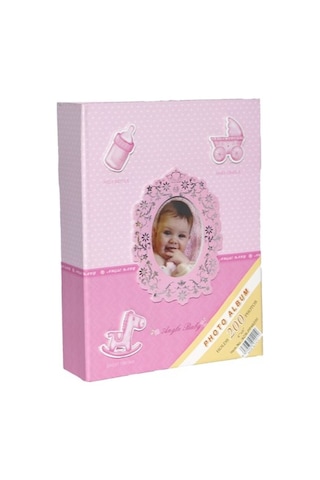 Aledo 10x15cm 200lük Bebek Fotoğraf Albümü Acr-pp46200-pembe