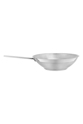Schafer Held Çelik Wok Tava 28 Cm 1 Parça-ınox Gümüş