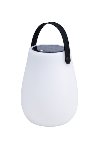 Güneş Enerjili Kamp Feneri Açık Hava Su Geçirmez Peyzaj Gece Lambası Beyaz