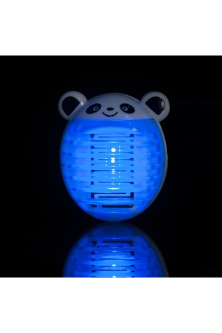 Mufunye Ev İçin Mini Prizi Uyumlu Led Elektronik Kovucu, Çevre Dostu Sessiz Gece Lambası Ve Atıkötü Öldürücü, Mavi Mutlu Ayı Modeli, Avrupa Standartı