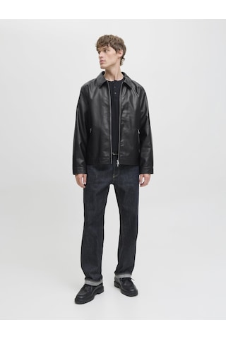 Jack & Jones Jjecasablanca Pu Ceket 12278839 Siyah