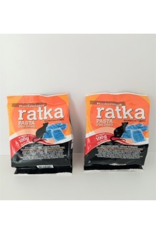 Ratka Fare Zehiri 3 Adet 100 Gr Fare Pastası Fare İlacı