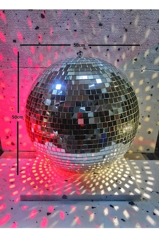 50 CM AYNALI KÜRE DİSCO TOPU (MIRROR BALL) AYNALI DİSKO TOPU