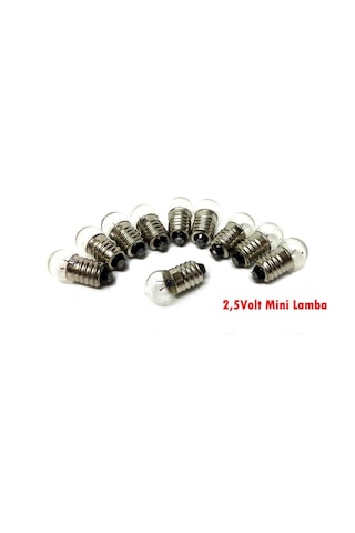 Electroon Mini Lamba 2.5Volt - 100 Adet