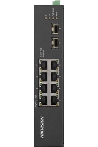 8port Ds-3t0510hp-e/hs Gıgabıt 2-sfp Yönetilemez 120w Poe Swıtch