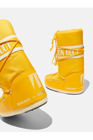 Bot Kar Kadın 14004400-084 Moon Boot Nylon Yellow Sarı