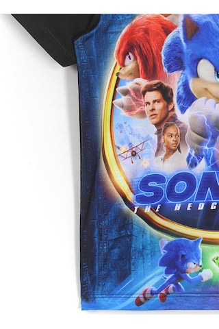 Ekidne Tails Kirpi Sonic The Hedgehog 2 Yazlık Kısa Kollu 3D Baskılı Tişört