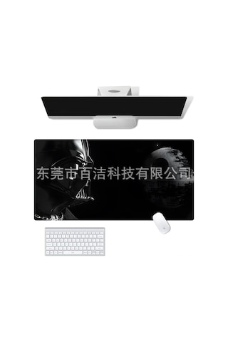 Hangfox Uzay Gezegen Desenli Oyun Mouse Padı - 400x800x3mm, Kaliteli Kauçuk, Hassas Kenar Kilit, Smooth Dokunmatik, Dayanıklı Ve Hafif