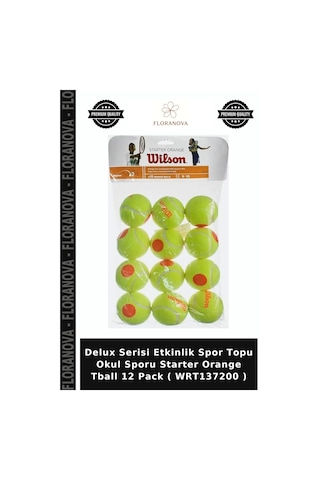 Delux Serisi Etkinlik Spor Topu Okul Sporu Starter Orange Tball 12 Pack Wrt137200