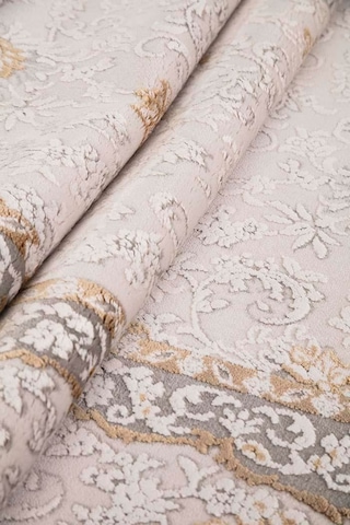 İpek Halı Blossom Koleksiyonu 13422 Bej-80111 Bej