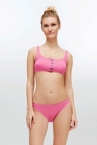 U.S. Polo Assn. Kadın Pembe Bikini Takım Pembe