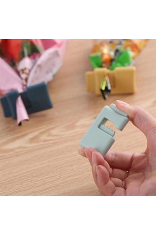 Büro Ev Ofis Düzeni İçin 6parça Poşet Torba Ambalaj Kıstırmalı Kapatma Klip Seti Diğer