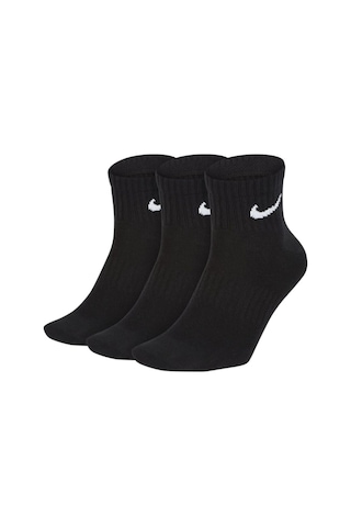 Nike Unisex Siyah Çorap U Nk Everyday Ltwt Ankle 3pr Sx7677-010 Siyah