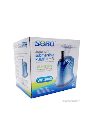 Sobo Wp-200d Alttan Emişli Akvaryum Sump Motoru 1800lt/s Sobo Wp-200d Alttan Emişli Akvaryum Sump Motoru 1800lt/s