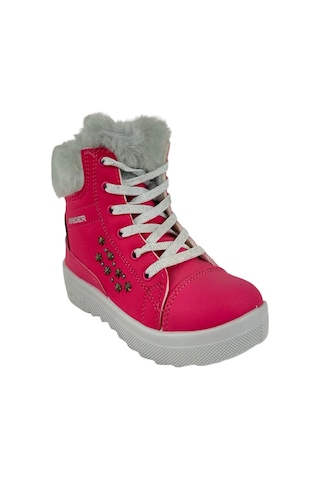 Matzeliger Mzg1227 Pembe Kız Çocuk Kar Botu Çizme