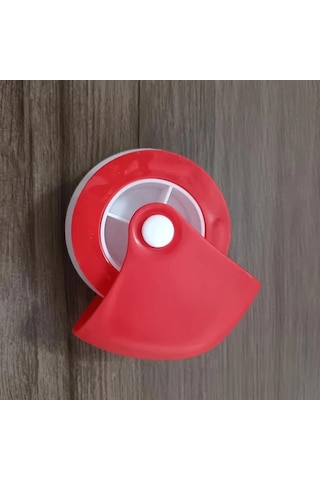 Fochsia 1 Adet Kırmızı Plastik Pizza Pasta Kıvırma Aparatı Gıda Güvenliği Pişirme Ve Dekorasyon Aracı