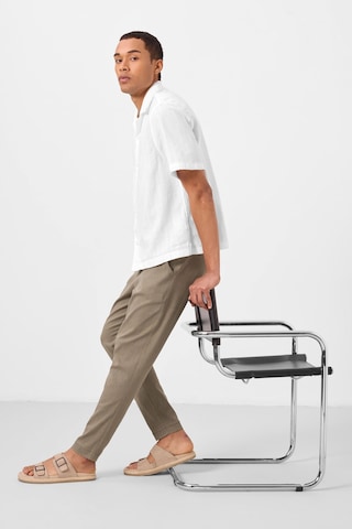 Tommylife Camel Standart Fit Dokuma Hafif Esnek Chino Erkek Pantolon - 82180 Camel