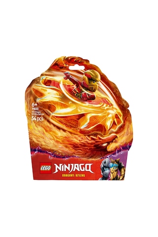 LEGO® NINJAGO® Kai’nin Ejderha Spinjitzu Topacı 71823 - 6 Yaş ve Üzeri Çocuklar için 2 Ninja Minifigürü İçeren Oyuncak Yapım Seti (54P)