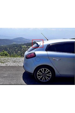 Fiat Bravo Bagaj Spoiler - 2008 - 2013 Fiberglas - Boyasız