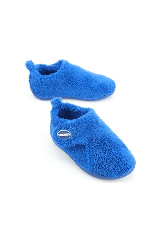 Gezer Erkek Çocuk Kışlık Tek Cırtlı Ayarlanabilir Pvc Taban Ev Okul Kreş Panduf Ga2kpm.03421.00.gz9.b3 Mavi