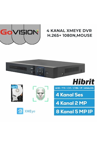 1 Kameralı 2mp 1080p,fullhd,warmled,fullcolor,su Geçirmez, 1'li Ahd Bullet Kamera Seti