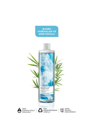 Avon Senses Pure Marine Bambu Yaprağı ve Misk Kokulu Duş Jeli 500 ML