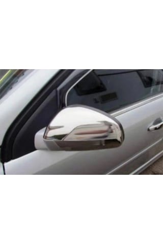 Opel Vectra C Uyumlu 2002-2008 Krom Ayna Kapağı 2 Parça Paslanmaz Çelik