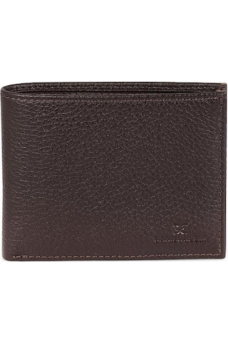 Daniel Klein Dkl0866-3 Mıknatıslı Gerçek Deriden Üretilme Kahverengi Erkek Cüzdan&kartlık Kahverengi