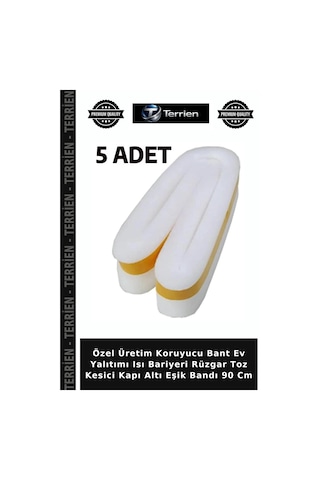 Özel Üretim Koruyucu Bant Ev Yalıtımı Isı Bariyeri Rüzgar Toz Kesici Kapı Altı Eşik Bandı 90 Cm 5 x 90 CM