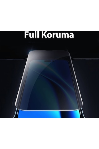 Baseus Crystal Apple iPhone 15 Pro Uyumlu Privacy Full Cam Ekran Koruyucu