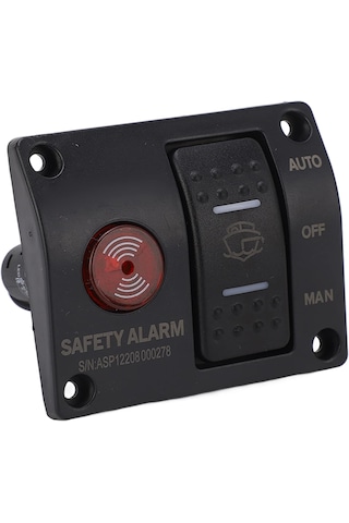Sintine Pompası Kontrol Paneli. Alarmlı. Seaflo. 24V