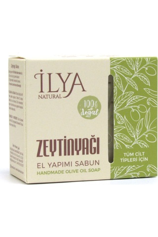 İlya Natural Zeytinyağı Özlü Hatay'ın %100 Doğal El Yapımı Banyo Sabunu 100 G