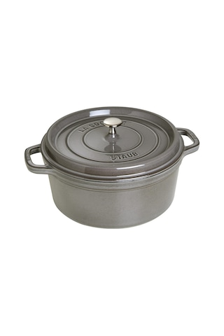 Staub 405093140 Döküm Tencere Yuvarlak Gri 28 CM