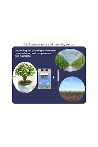 Suofeng Tuya Wifi Akıllı Toprak Test Cihazı: Ses Kontrolü, Cihaz Paylaşımı Ve Geniş Uyumluluk İle Toprak Analizi