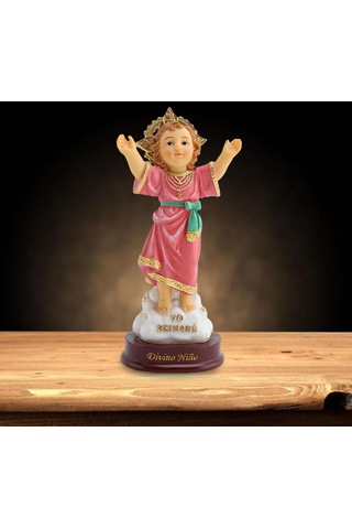 Dolıty Divino Niño Estatua İsa Hediye Reçine El Sanatları 13,8cmx4,2cmx6,3cm