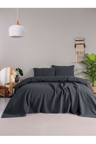 Cmbridge Yatak Örtüsü Gri