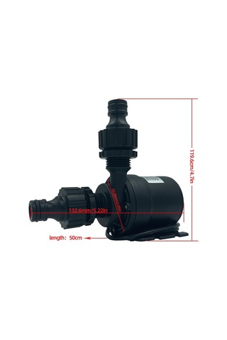 Sones 8 M Kaldırma Kapasiteli Paslanmaz Çelik Şaft Çekirdekli Fırçasız Motorlu Takviye Pompası, Özellikler: Dc24v Dc Dişi Konnektör