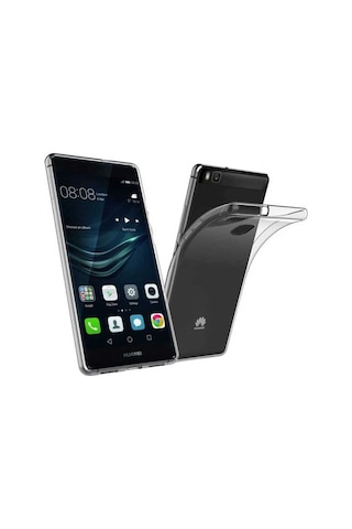 Huawei P10 Lite Kılıf Zore Süper Silikon Kapak Renksiz
