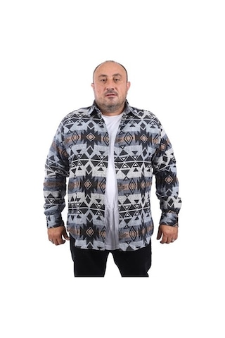 Starbattal Büyük Beden Oduncu Gömlek Red Apple 22210-2739