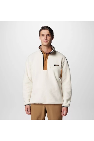 Columbia Am5780 Helvetia Erkek Polar Sweatshirt 2090891191 Bej