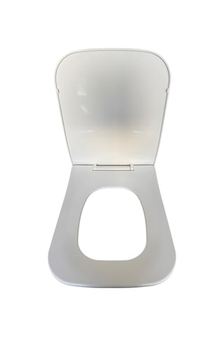 Duroplast Kare Klozet Kapağı, Sedef Model, Yavaş Kapanır, Tak Çıkar Menteşeli, Beyaz Diğer