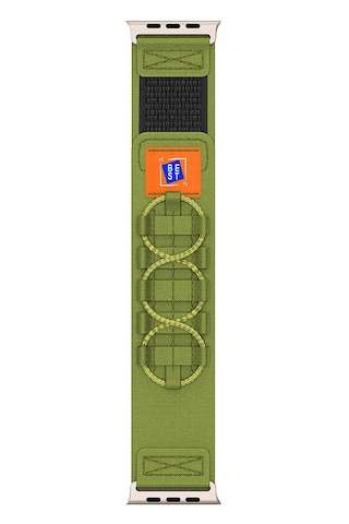 Apsuwa Apple Uyumlu Watch Ultra 49mm Kordon Kayış Hasır Kumaş KRD-99