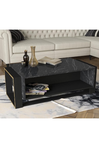 Dekorister Exclusive Bianco Orta Sehpa Mermer