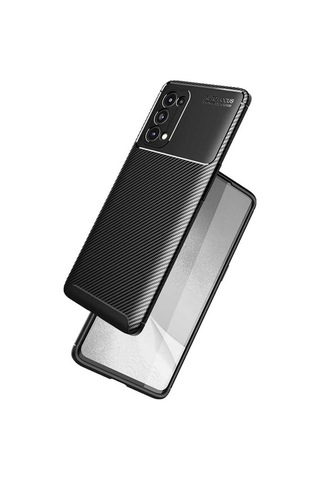 Oppo Reno 5 Pro 5G Kılıf Karbon Silikon Case
