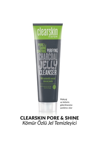 Avon Clearskin Pore Shine Gözenek Ve Parlaklık Kontrolü İçin Jel Temizleyici 3 x 100 ML