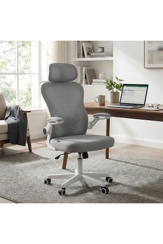 Karr Office Oslo Gri Ergonomik Çalışma Sandalyesi