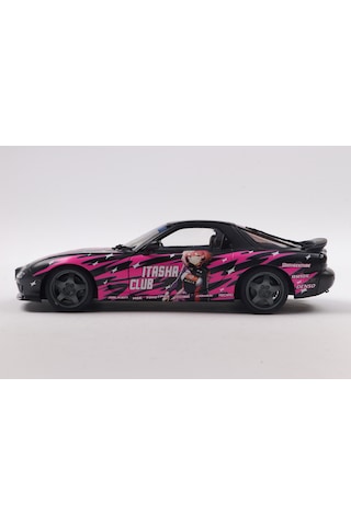 1:18 Solido 1999 Mazda Rx7 Fd3 Rs Solido Works Itasha Club Model Araba