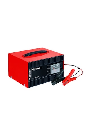 Einhell Akü Şarj Cihazı CC-BC 10 E 1050821, 12 V, 5–200 Ah kapasiteli aküler için, şarj elektroniği, çelik sac gövde